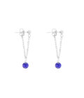 Boucles d'oreilles Suzy Lapis lazuli - Lapis lazuli (bleu dur)