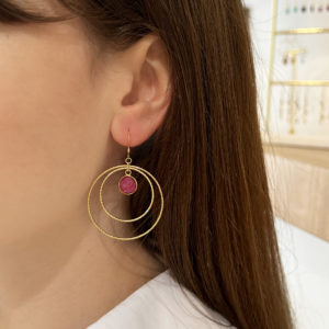 Boucles d'oreilles Glam Labradorite