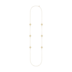 Sautoir Délicate rose