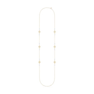 Sautoir Délicate bleu ciel