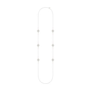 Sautoir Délicate rose