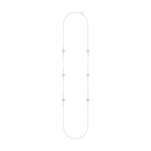 Sautoir Délicate bleu ciel