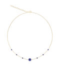 Collier Divine Améthyste - Lapis lazuli (bleu dur)