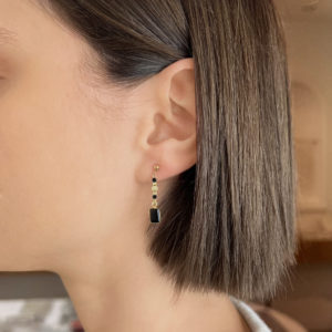 Boucles d'oreilles Louise Labradorite