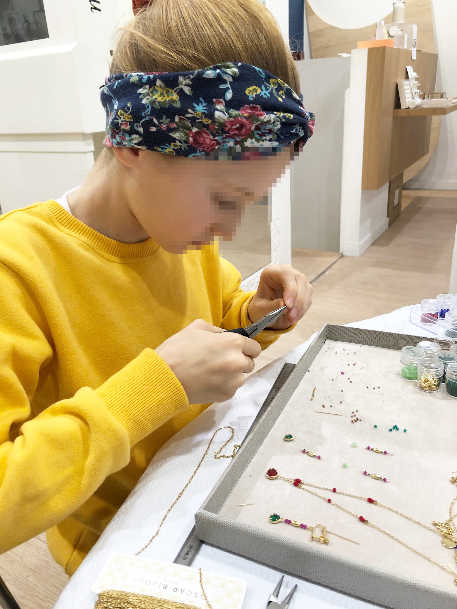 Atelier spécial enfant : Création de bijoux