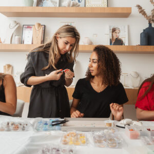 Réserver un atelier boucles d'oreilles - 79€