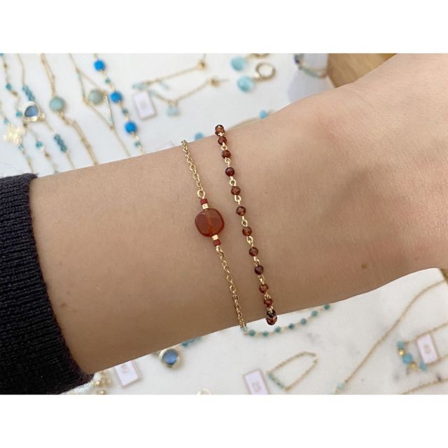 un joli ensemble de bracelets pour une rentrée piquante ! 🌶🌶🌶